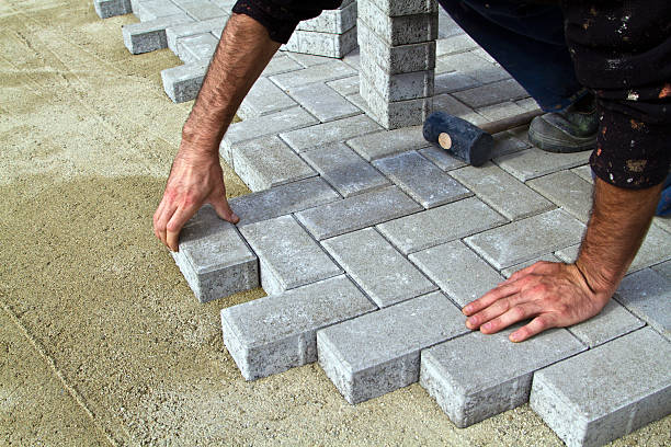Permeable Paver Driveway in West Fargo, ND